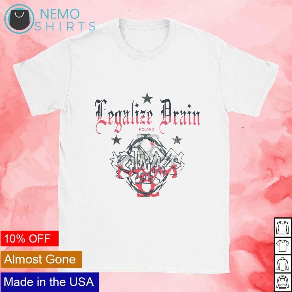 Legalize drain Poland - Adult & Kids T-Shirts, Sweatshirts & Hoodies apparel design preview 1