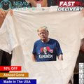 Trump wears Kamunism clown Kamala - Adult & Kids T-Shirts, Sweatshirts & Hoodies apparel design preview 1