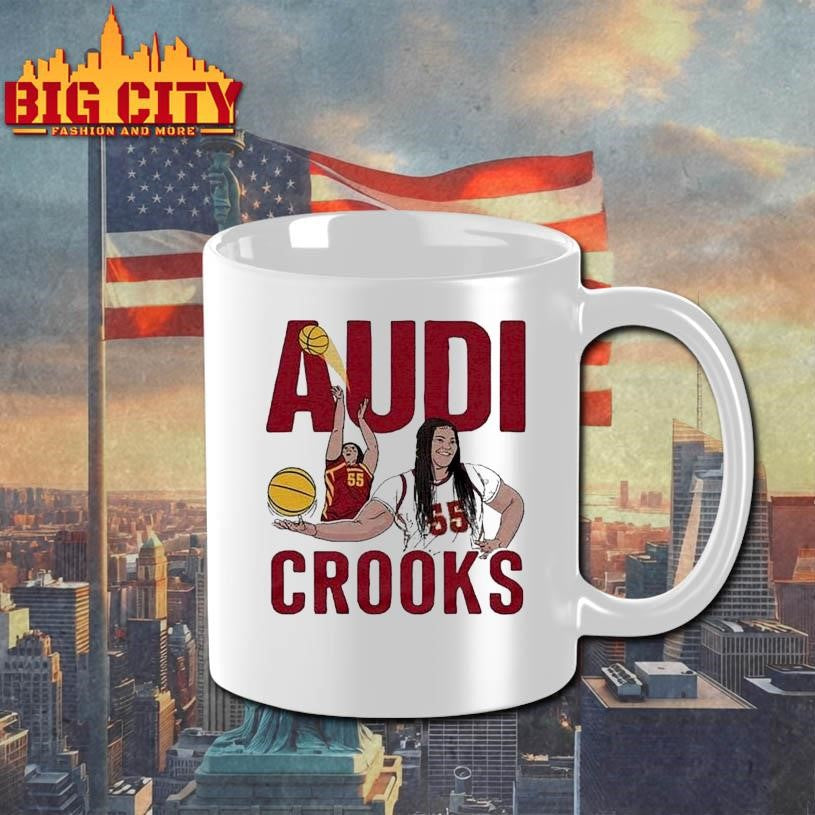 Audi Crooks Iowa State Cyclones Women's Basketball - Adult & Kids T-Shirts, Sweatshirts & Hoodies apparel design preview 3