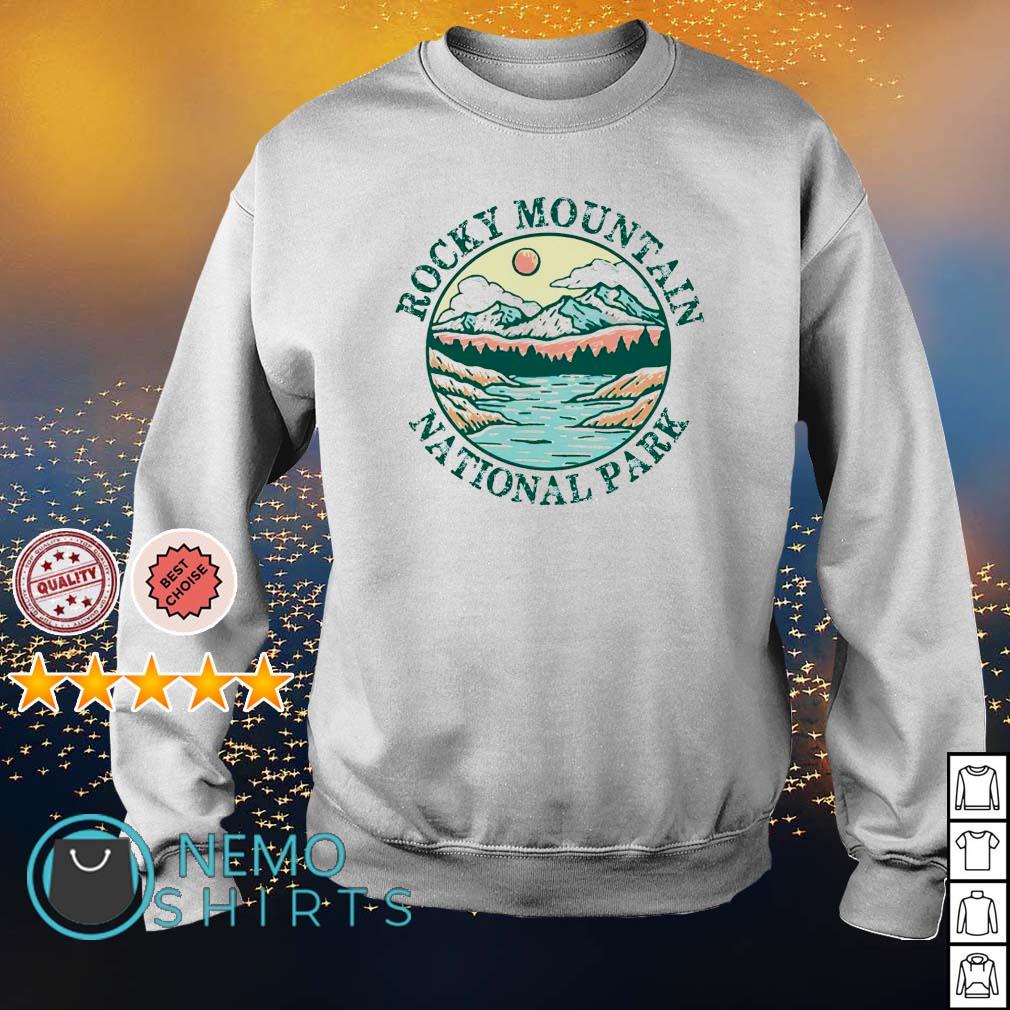 Rocky mountain national park vintage - Adult & Kids T-Shirts, Sweatshirts & Hoodies apparel design preview 4