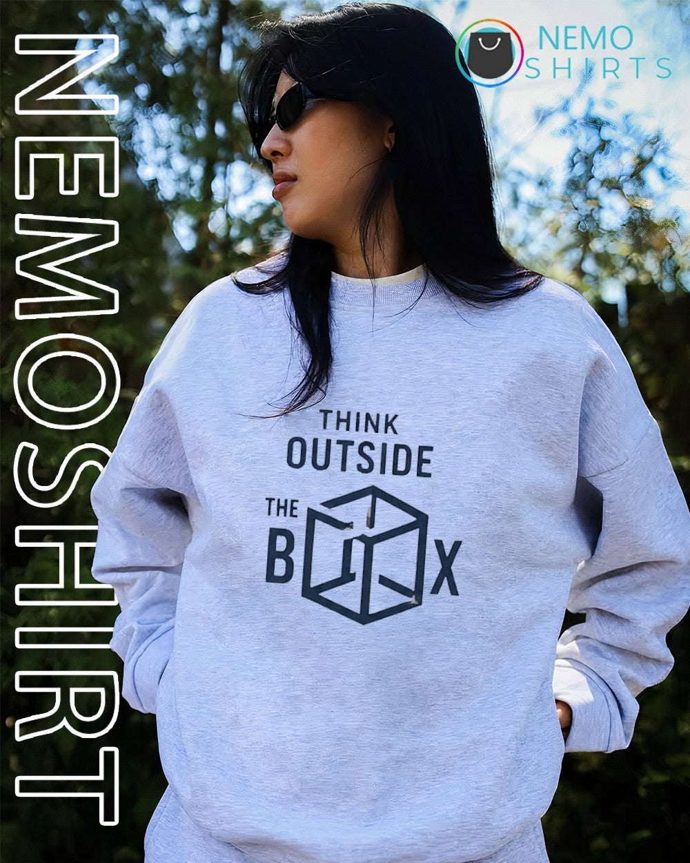 Think outside the Bronx - Adult & Kids T-Shirts, Sweatshirts & Hoodies apparel design preview 2