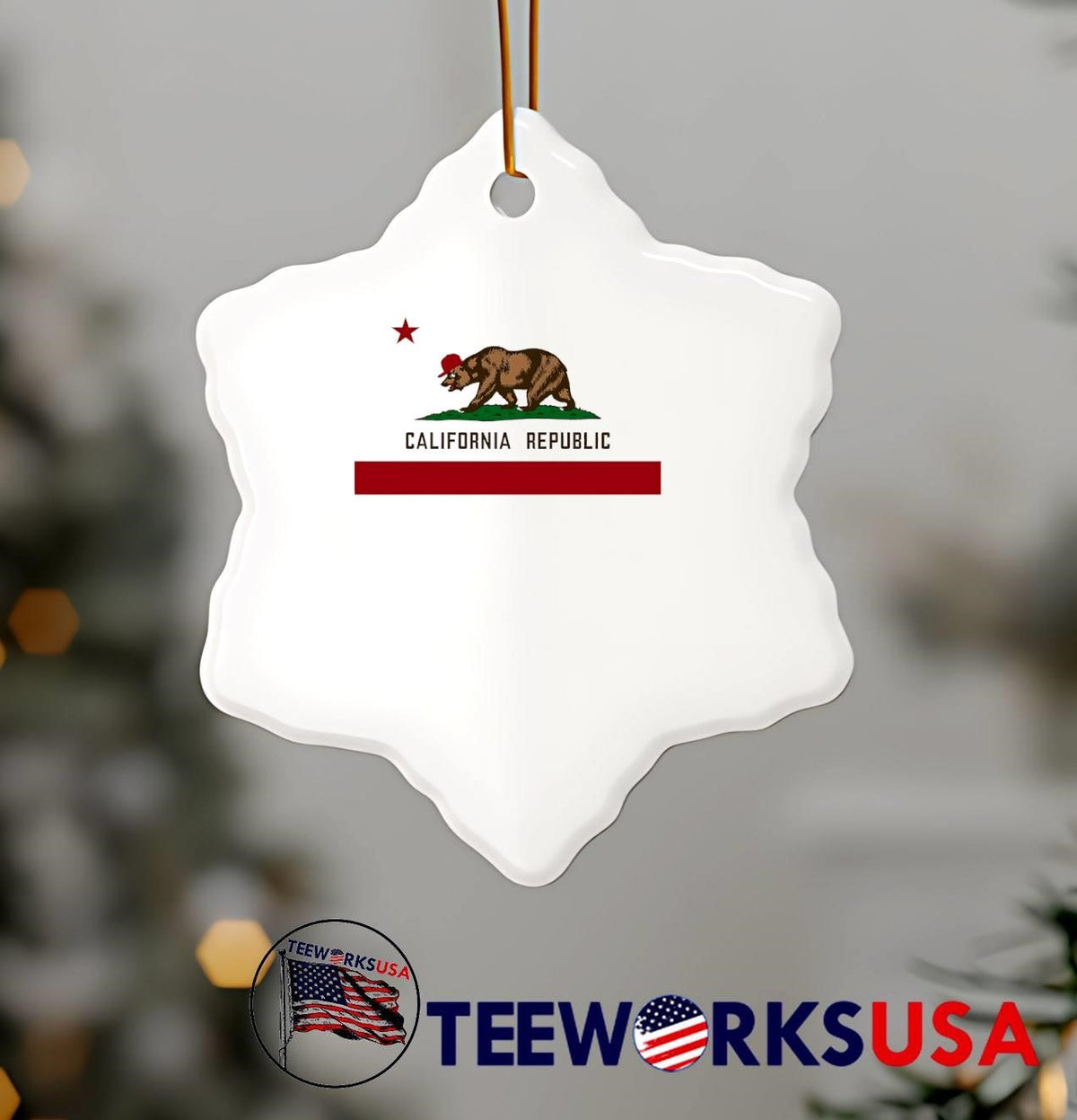 California Republic MAGA Bear - Adult & Kids T-Shirts, Sweatshirts & Hoodies apparel design preview 7