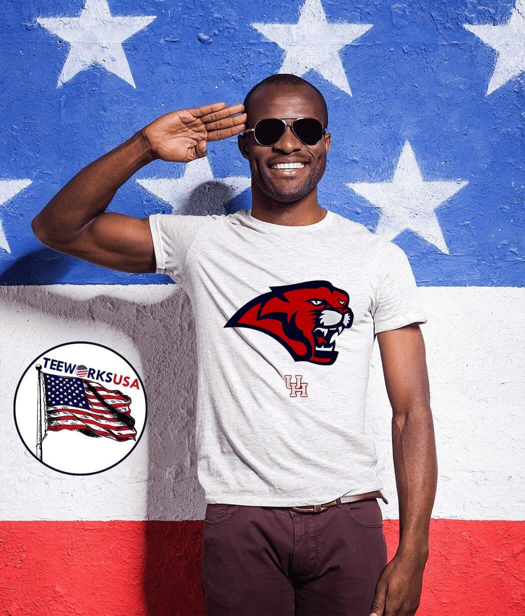 Houston Cougars 2025 Old Logo - Adult & Kids T-Shirts, Sweatshirts & Hoodies apparel design preview 1