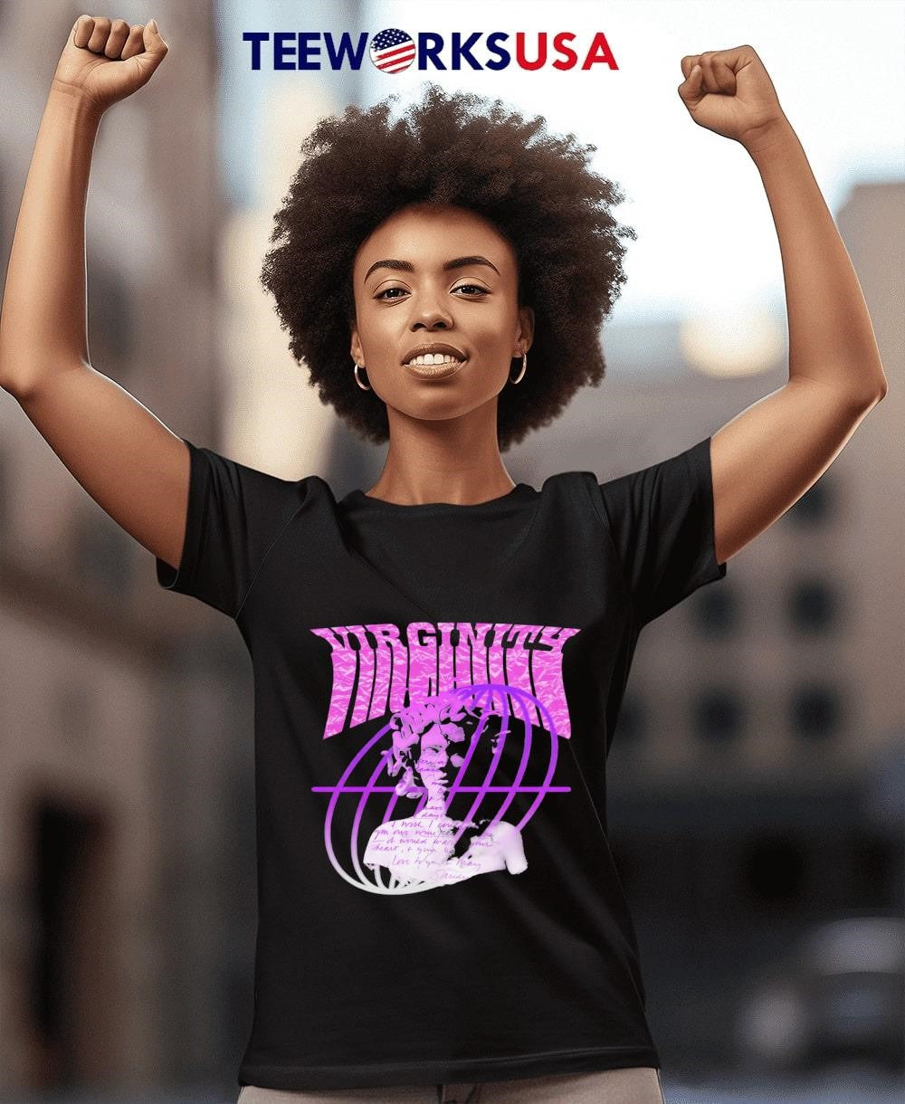 Virginity girl design - Adult & Kids T-Shirts, Sweatshirts & Hoodies apparel design preview 4