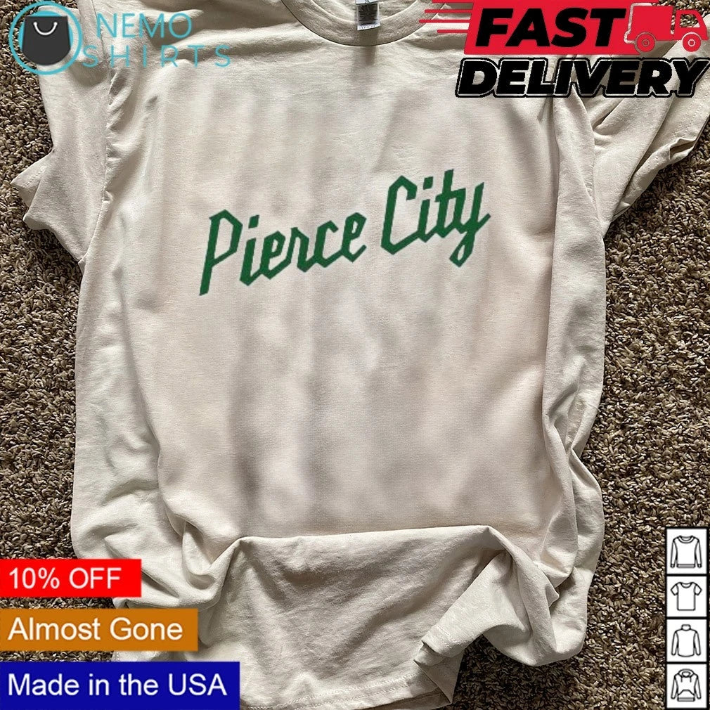 Pierce City Typography - Adult & Kids T-Shirts, Sweatshirts & Hoodies apparel design preview 6