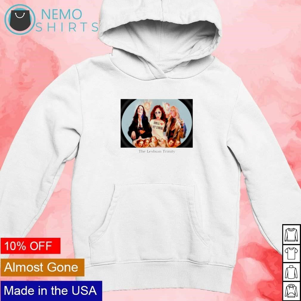 The lesbian trinity - Adult & Kids T-Shirts, Sweatshirts & Hoodies apparel design preview 2
