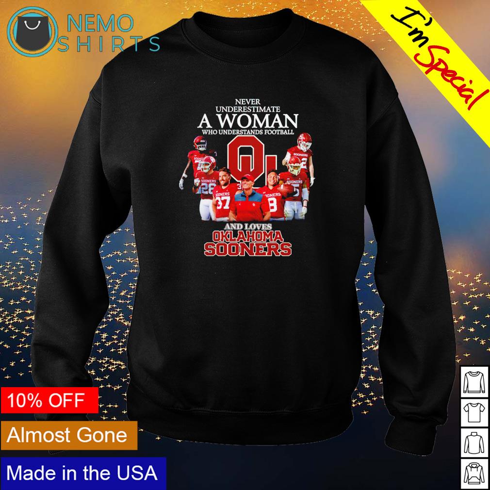 Never underestimate a woman who understands football - Adult & Kids T-Shirts, Sweatshirts & Hoodies apparel design preview 4