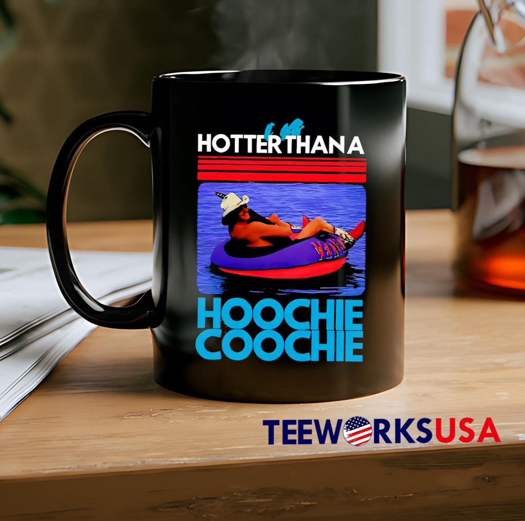 Hotter Than a Hoochie Coochie Alan Jackson music - Adult & Kids T-Shirts, Sweatshirts & Hoodies apparel design preview 2