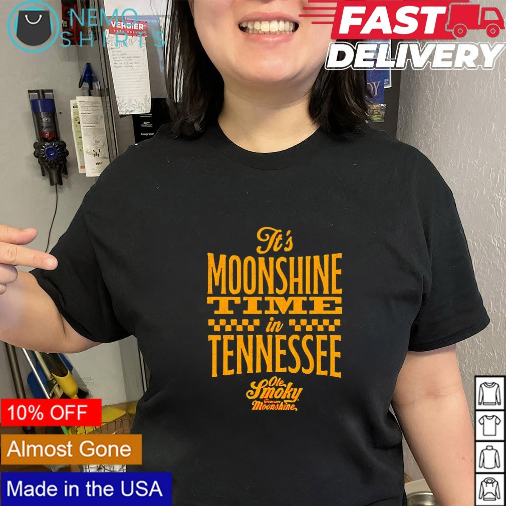 It's moonshine time in Tennessee - Adult & Kids T-Shirts, Sweatshirts & Hoodies apparel design preview 3