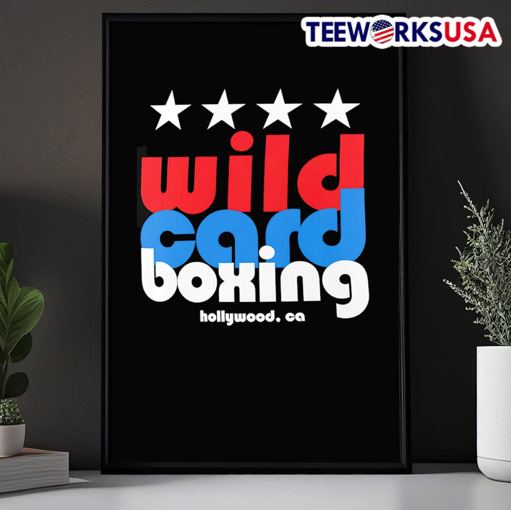 Wild Card Boxing Hollywood - Adult & Kids T-Shirts, Sweatshirts & Hoodies apparel design preview 5