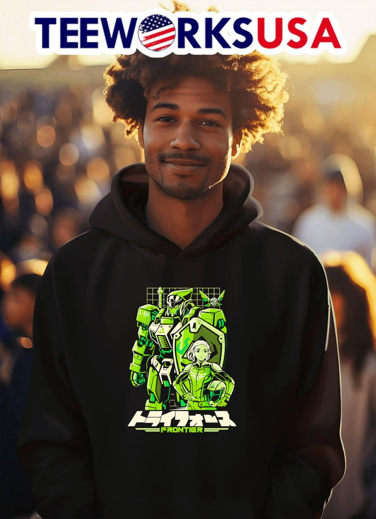 Zelda Triad Frontier - Adult & Kids T-Shirts, Sweatshirts & Hoodies apparel design preview 2