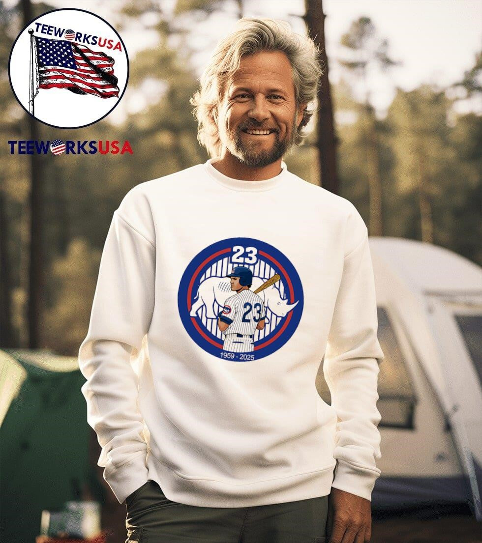 23 Ryne Sandberg 1959 2025 - Adult & Kids T-Shirts, Sweatshirts & Hoodies apparel design preview 3