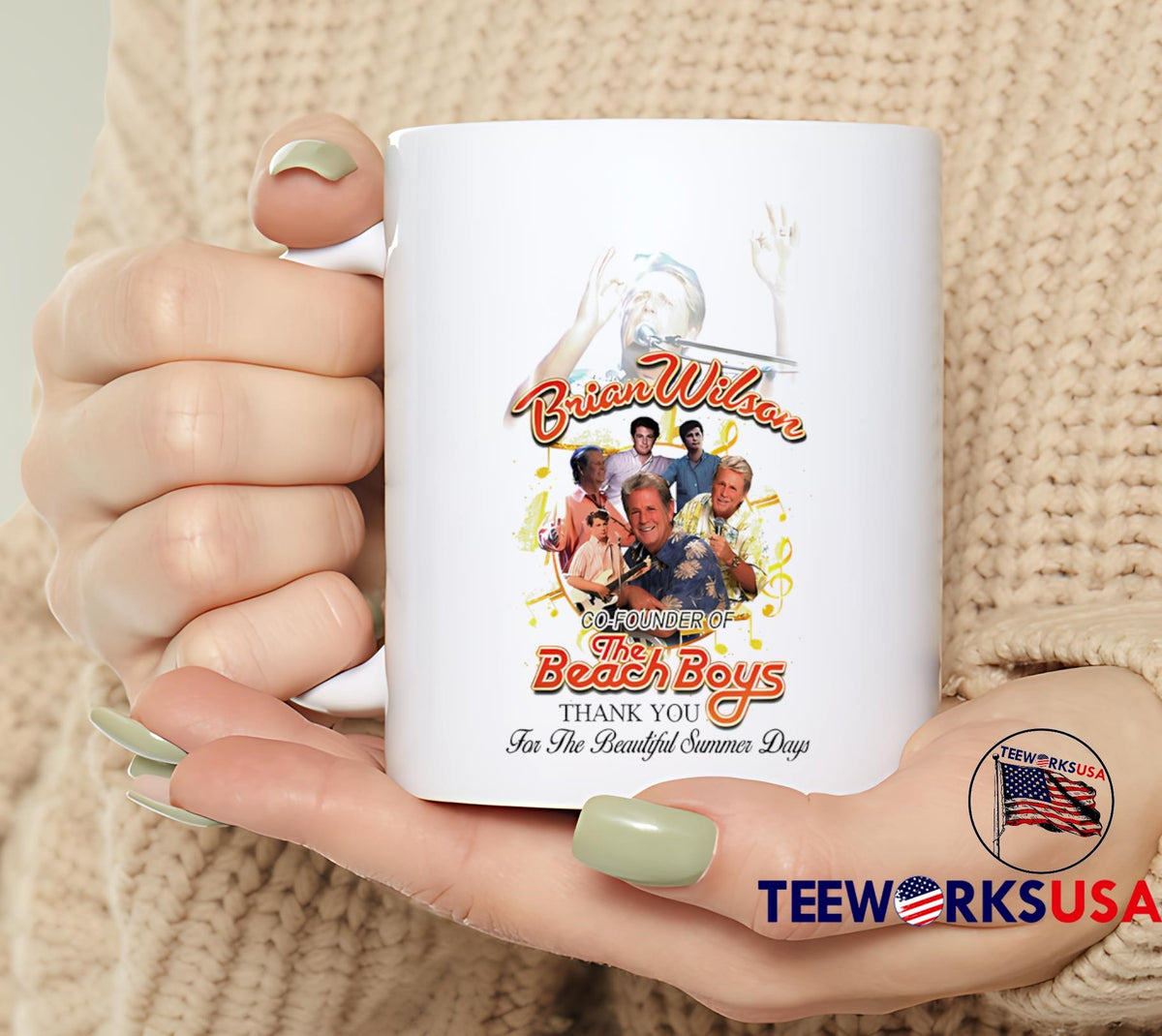 Remembering Beach Boys Icon Brian Wilson Special - Adult & Kids T-Shirts, Sweatshirts & Hoodies apparel design preview 6