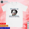 Trans is beautiful - Adult & Kids T-Shirts, Sweatshirts & Hoodies apparel design preview 1