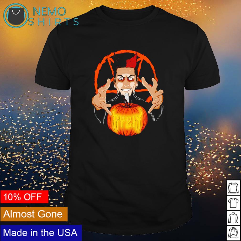 Pumpkin Halloween is Satan Ryzin - Adult & Kids T-Shirts, Sweatshirts & Hoodies apparel design preview 1