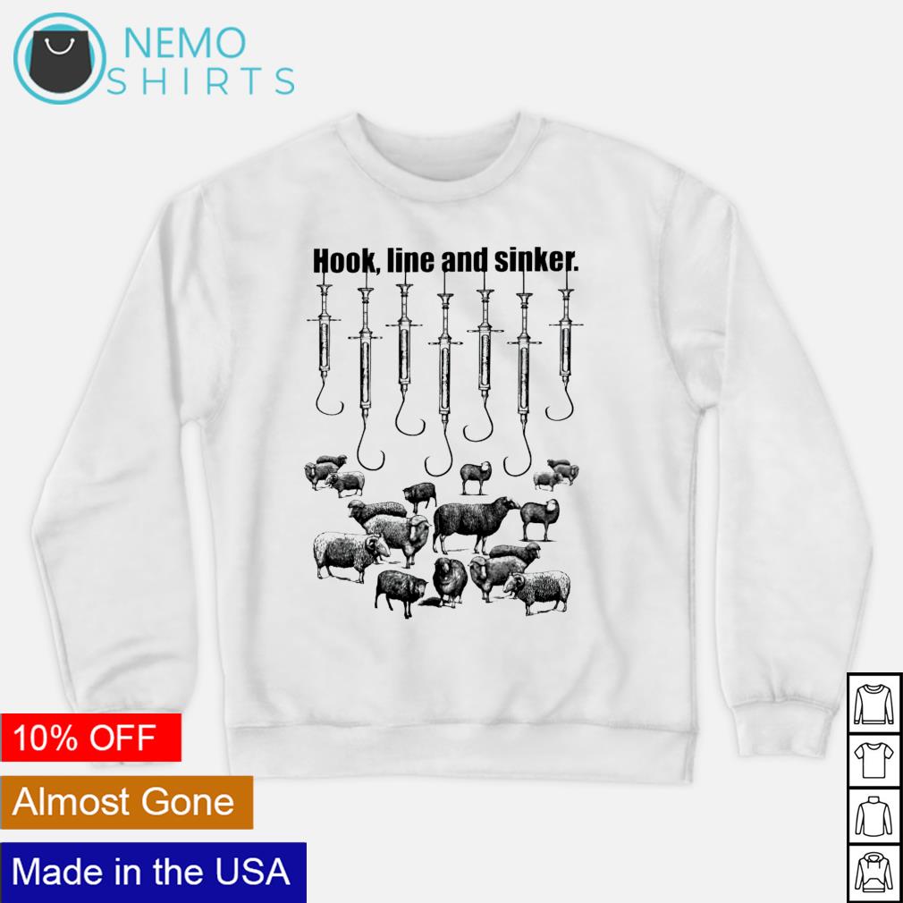 Hook line and sinker - Adult & Kids T-Shirts, Sweatshirts & Hoodies apparel design preview 4