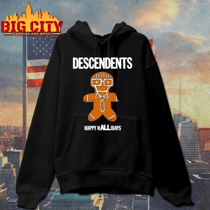 Descendents Happy HALLidays - Adult & Kids T-Shirts, Sweatshirts & Hoodies apparel design preview 2