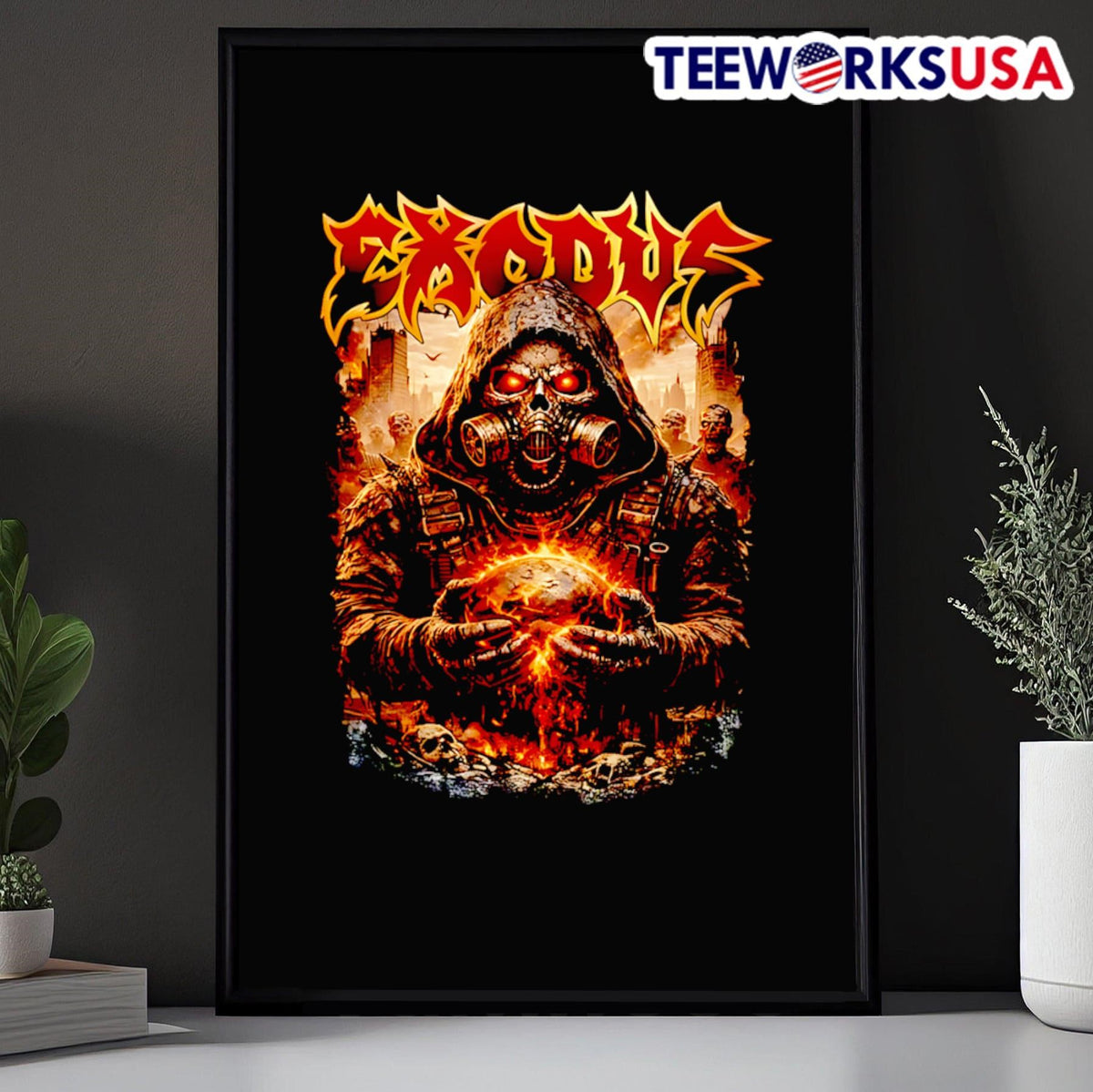 Exodus No Gods Masters Mercy - Adult & Kids T-Shirts, Sweatshirts & Hoodies apparel design preview 5
