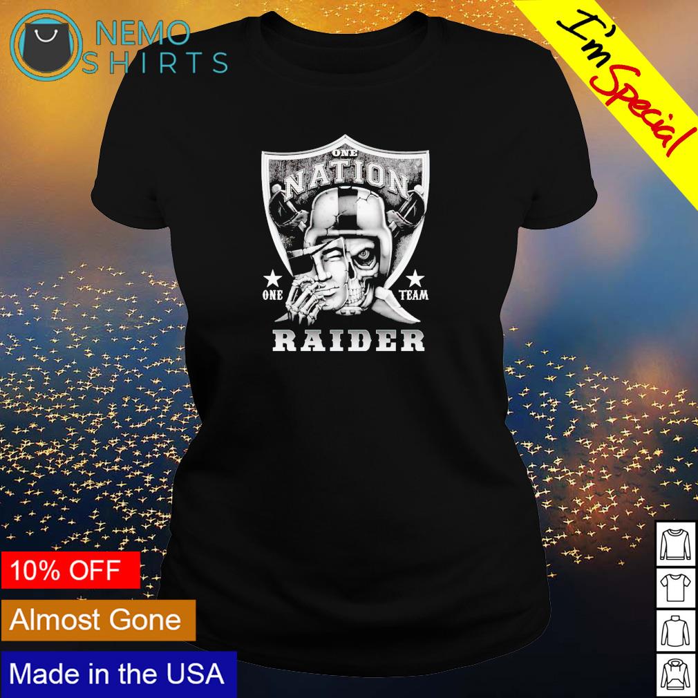 One nation team Raiders - Adult & Kids T-Shirts, Sweatshirts & Hoodies apparel design preview 3