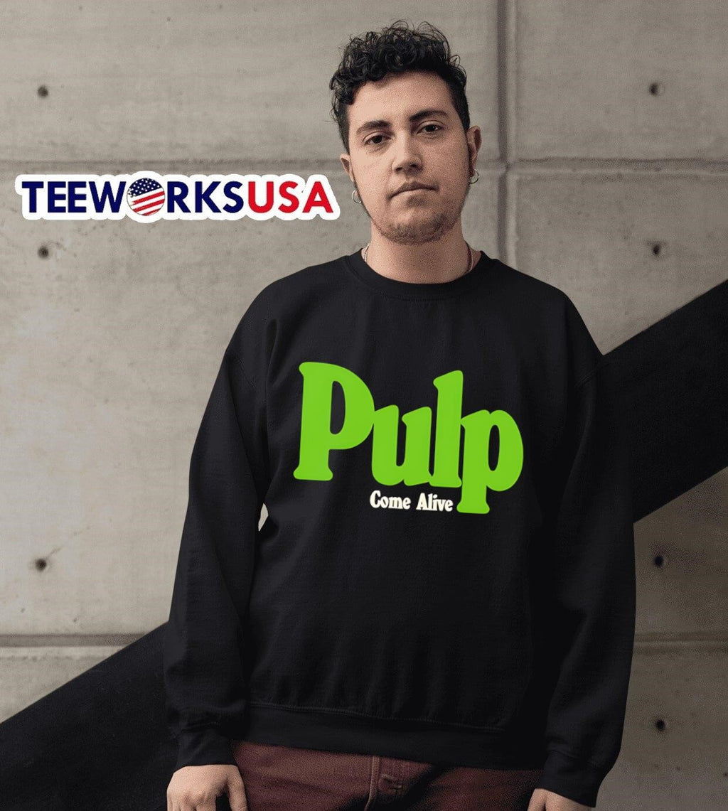 Pulp Come Alive - Adult & Kids T-Shirts, Sweatshirts & Hoodies apparel design preview 6