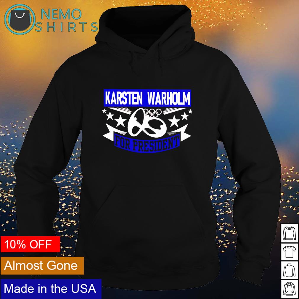 Karsten Warholm for president - Adult & Kids T-Shirts, Sweatshirts & Hoodies apparel design preview 2