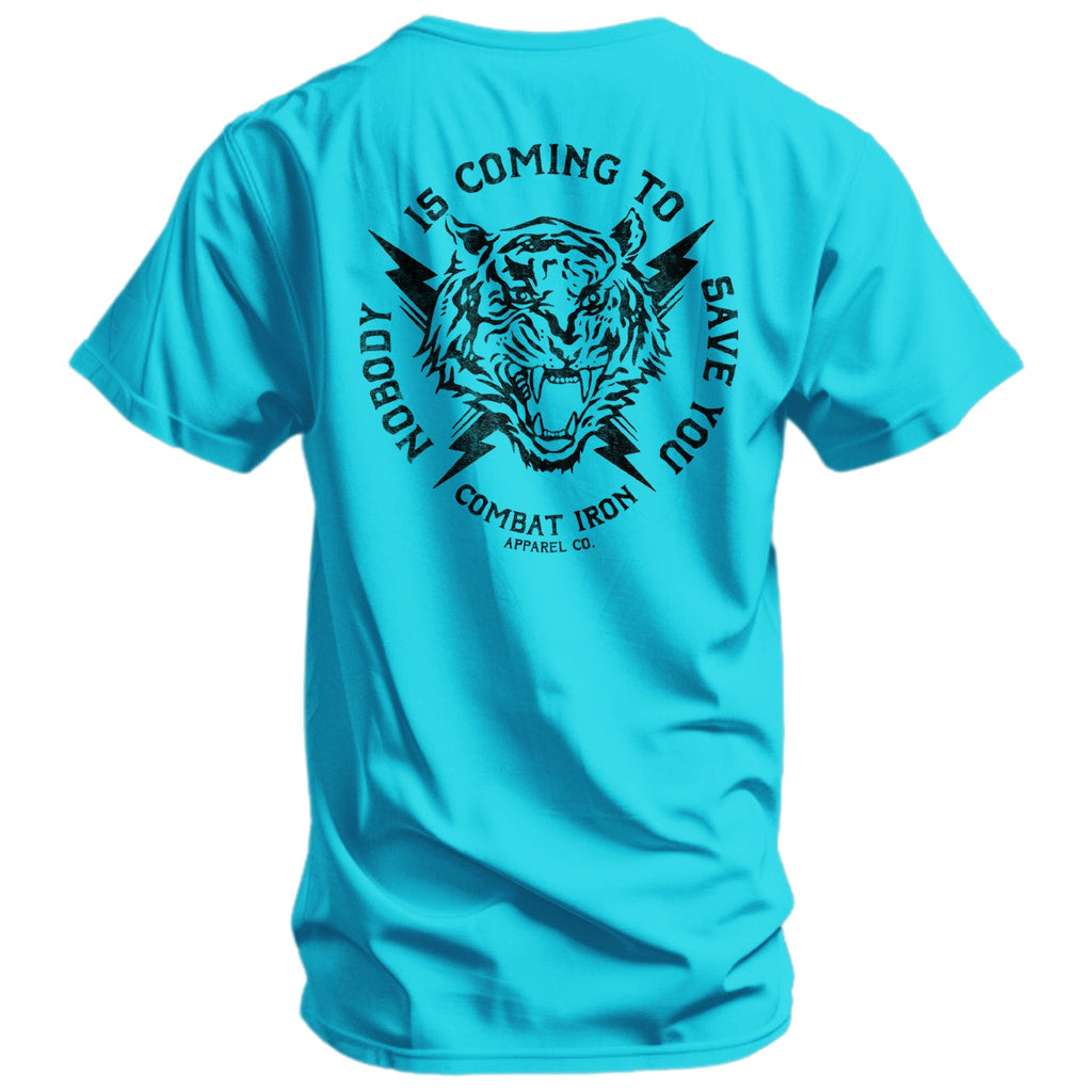 Nobody Is Coming To Save You Men's - Adult & Kids T-Shirts, Sweatshirts & Hoodies apparel design preview 11