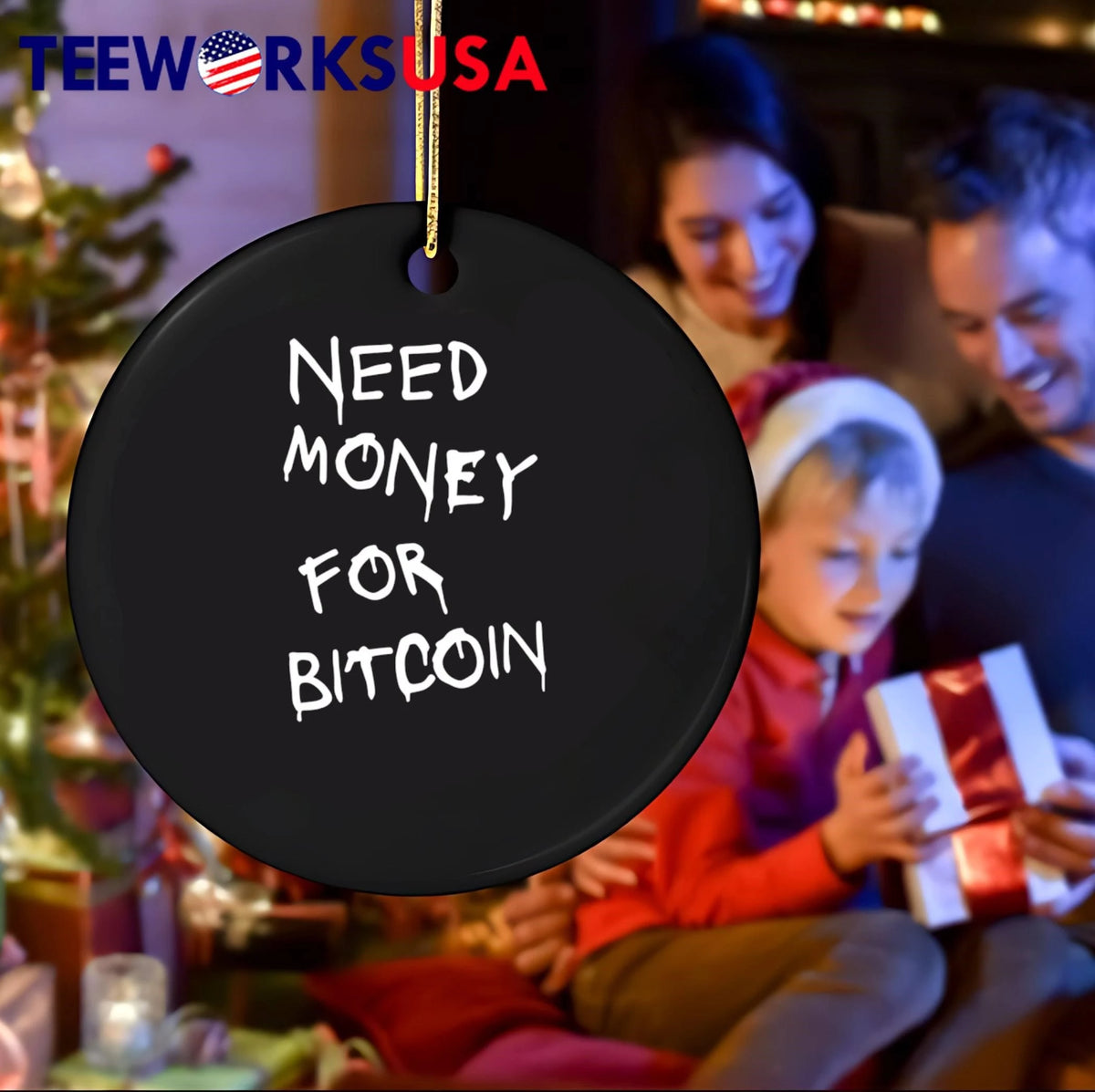 Need Money for Bitcoin - Adult & Kids T-Shirts, Sweatshirts & Hoodies apparel design preview 4