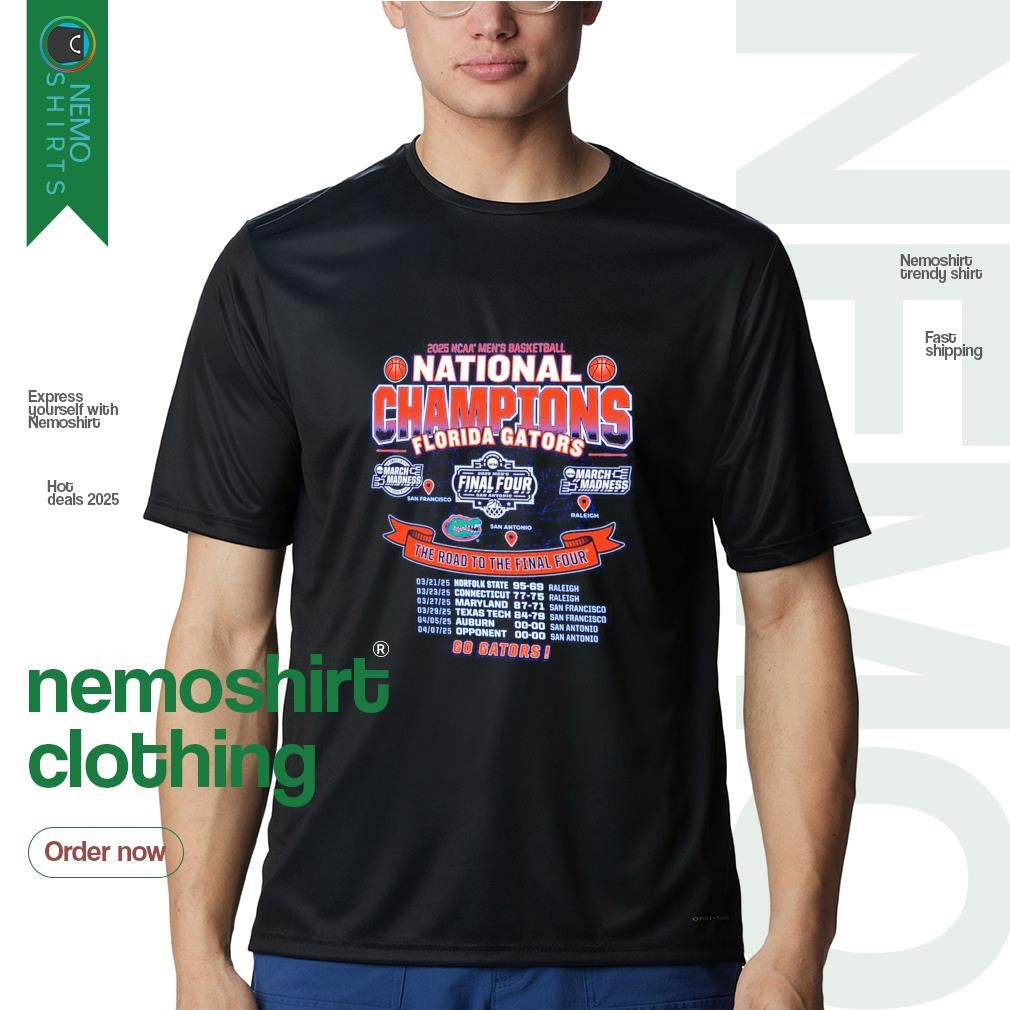 Florida Gators national champions 2025 march Madness - Adult & Kids T-Shirts, Sweatshirts & Hoodies apparel design preview 1