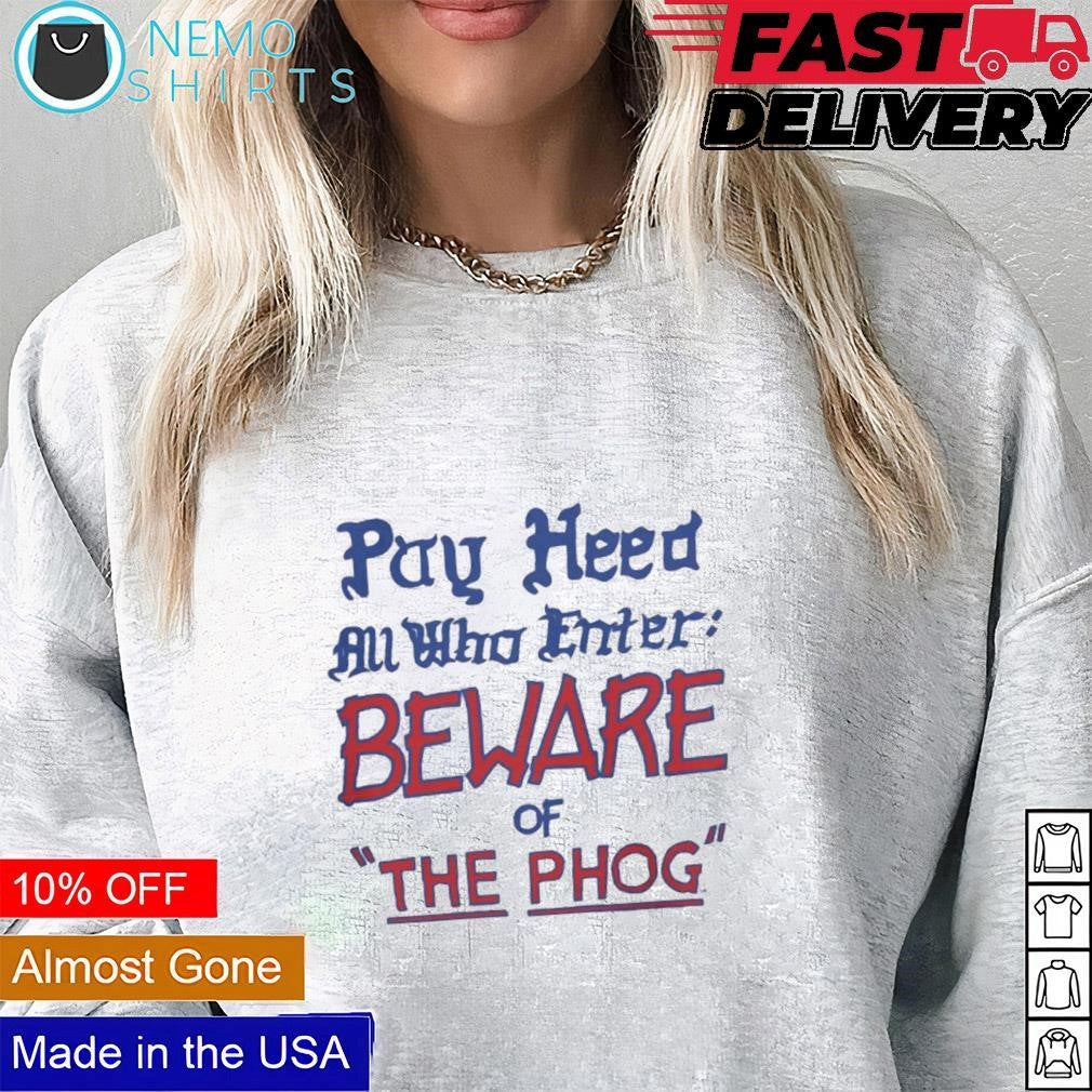 Kansas Jayhawks pay heed all who enter beware of the - Adult & Kids T-Shirts, Sweatshirts & Hoodies apparel design preview 5