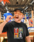 Same shit different hat skeleton vintage - Adult & Kids T-Shirts, Sweatshirts & Hoodies apparel design preview 1