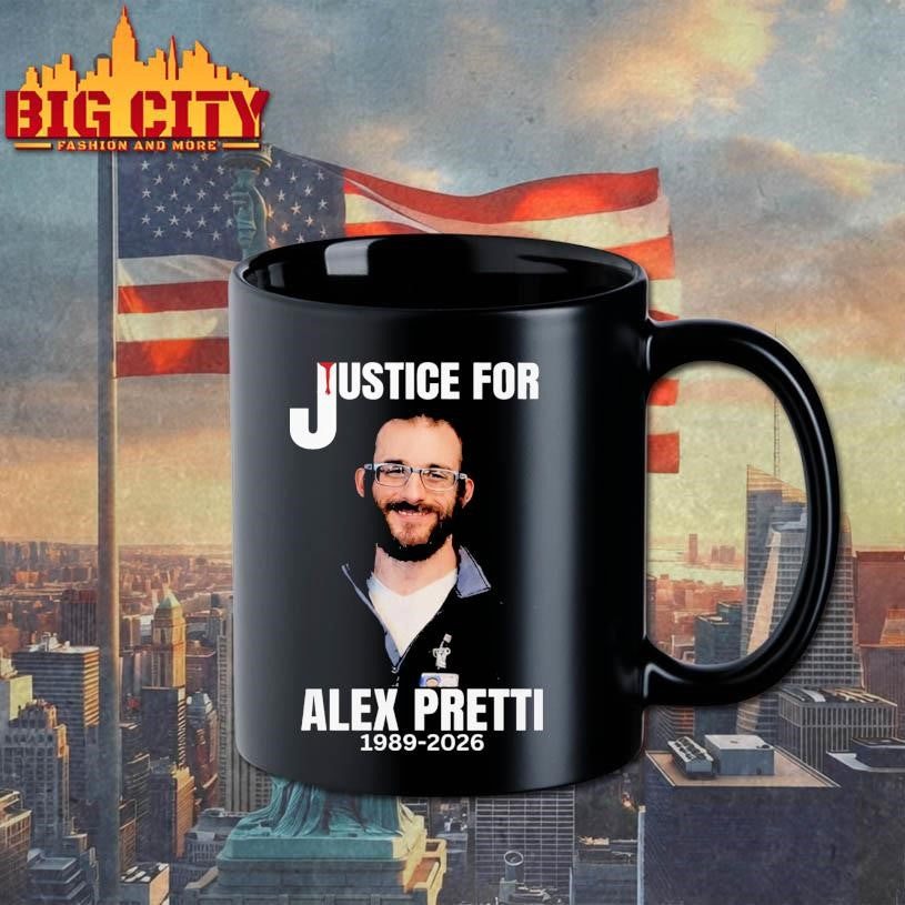 Justice For Alex Pretti - Adult & Kids T-Shirts, Sweatshirts & Hoodies apparel design preview 3