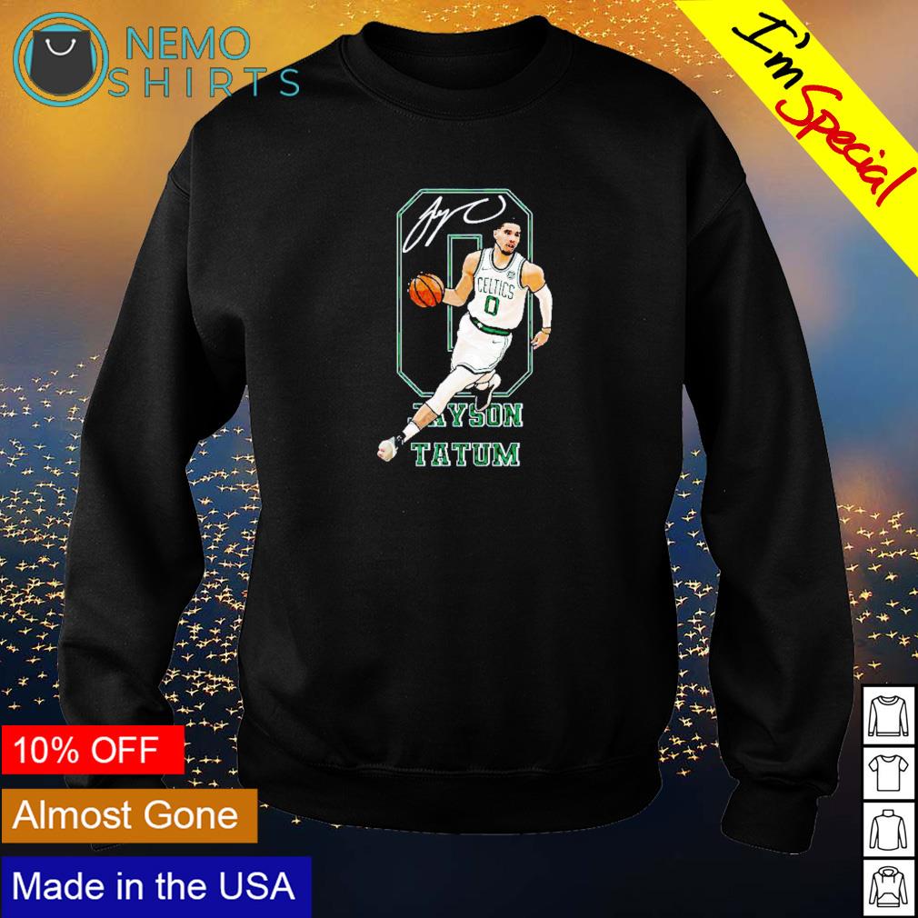 Boston Celtics Jayson Tatum signature - Adult & Kids T-Shirts, Sweatshirts & Hoodies apparel design preview 4