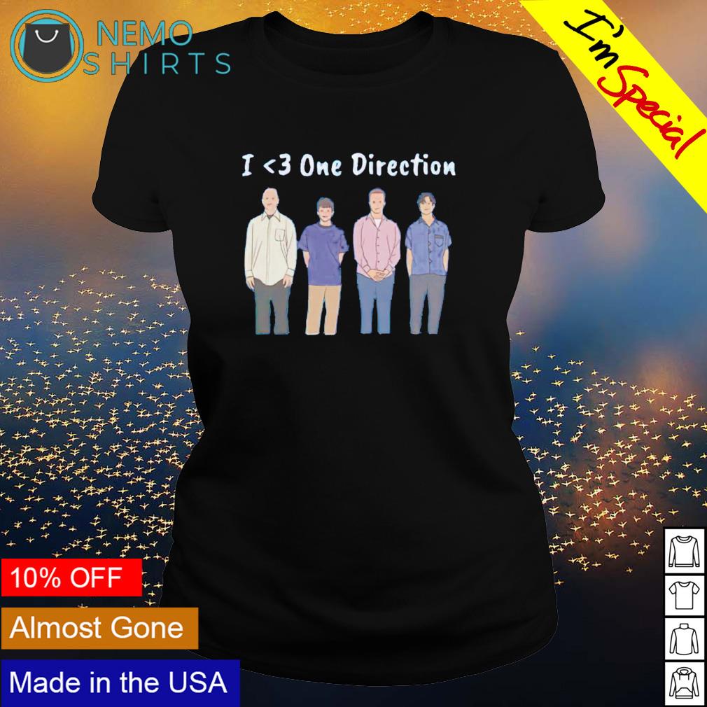 I love One Direction Weezer - Adult & Kids T-Shirts, Sweatshirts & Hoodies apparel design preview 3