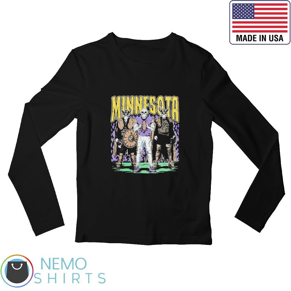 Minnesota Golden Gophers football skeleton - Adult & Kids T-Shirts, Sweatshirts & Hoodies apparel design preview 3