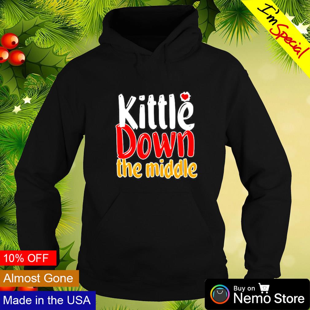 George Kittle down the middle - Adult & Kids T-Shirts, Sweatshirts & Hoodies apparel design preview 2