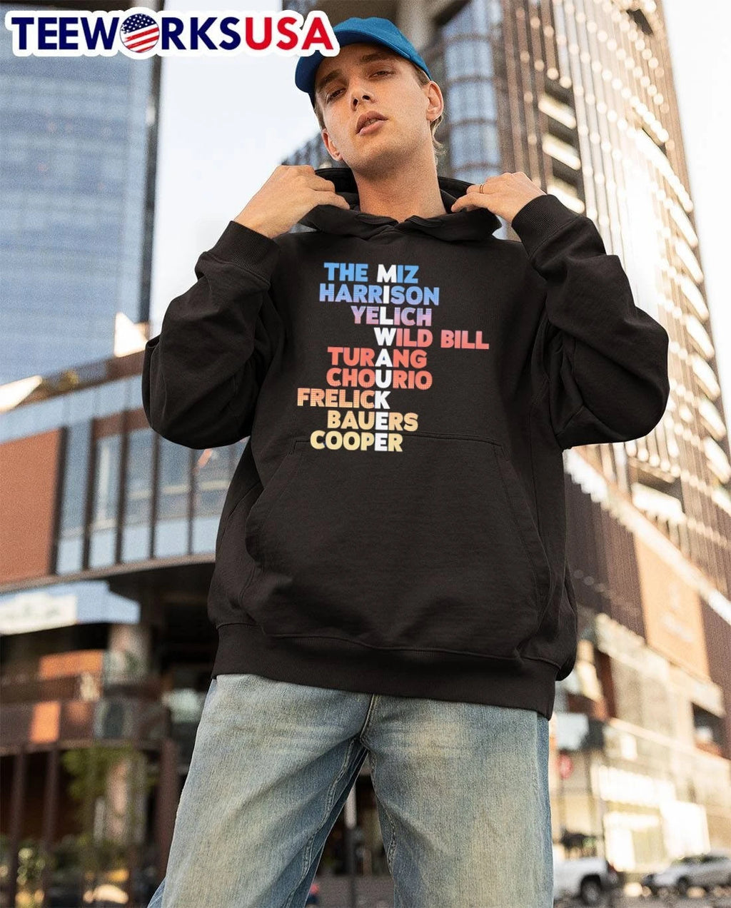 Milwaukee Baseball Players Roster Names - Adult & Kids T-Shirts, Sweatshirts & Hoodies apparel design preview 3
