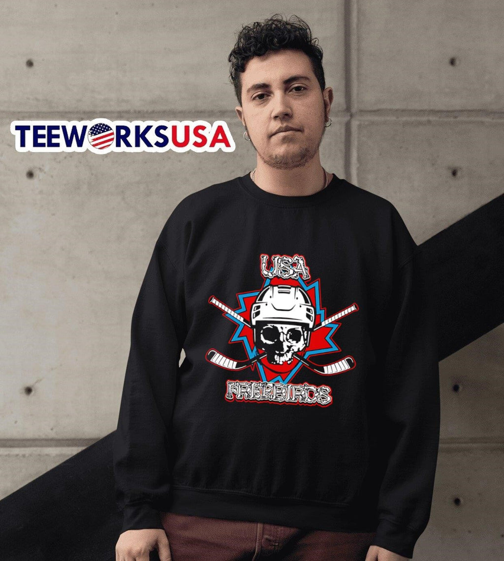 Freebirds Skynyrd 25 skull - Adult & Kids T-Shirts, Sweatshirts & Hoodies apparel design preview 6