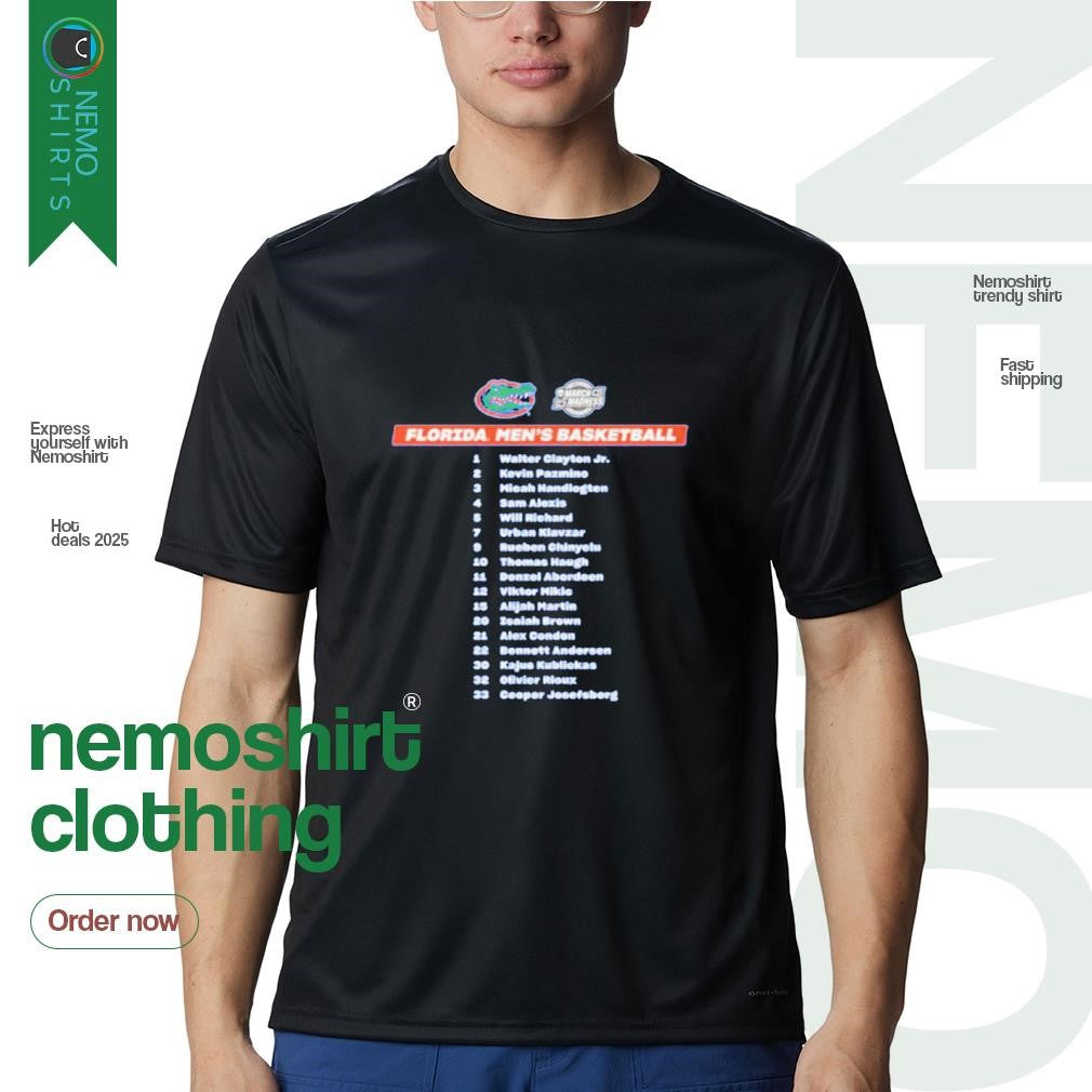 Florida Gators 2025 March Madness name team - Adult & Kids T-Shirts, Sweatshirts & Hoodies apparel design preview 1