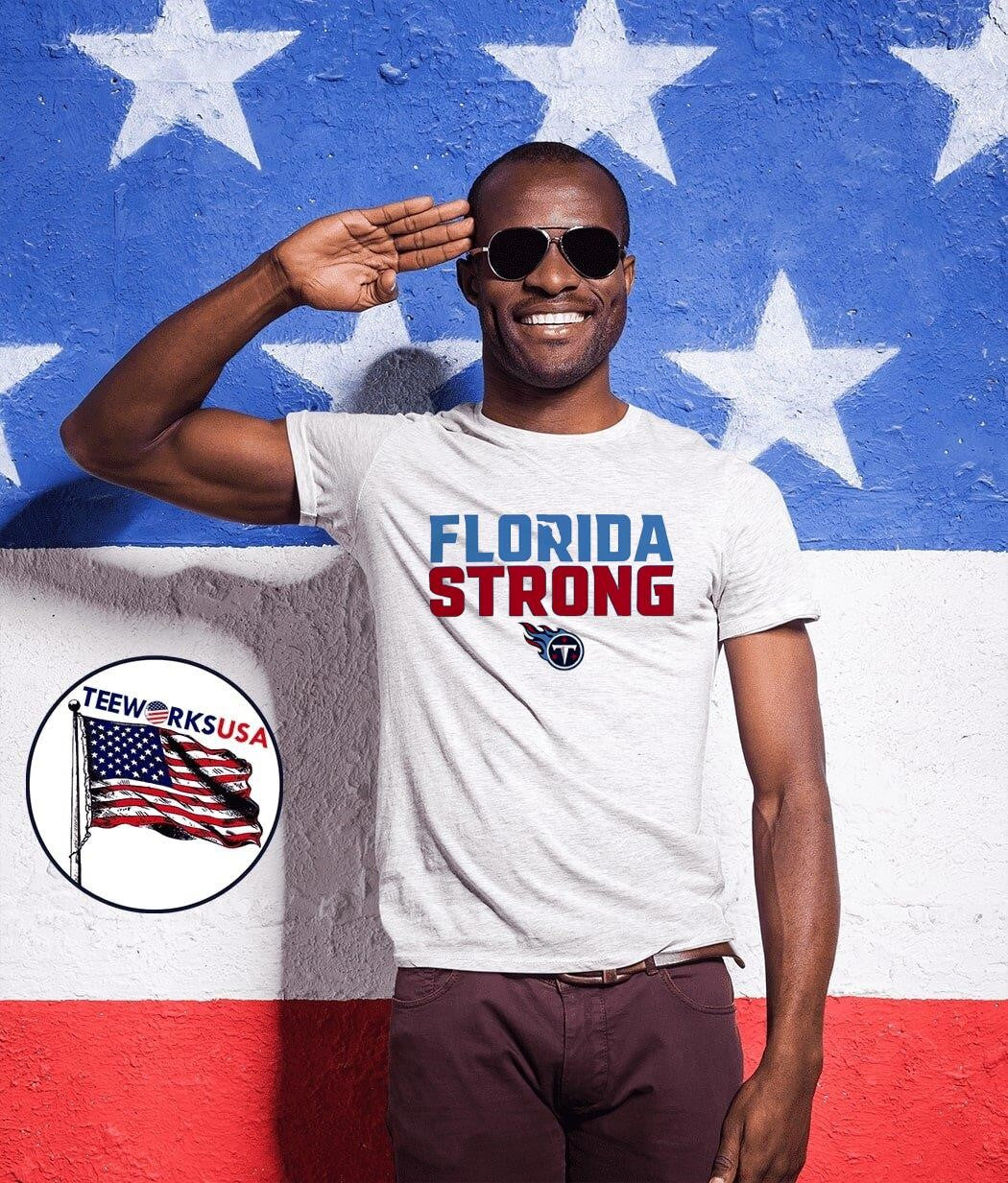 Tennessee Titans Florida Strong - Adult & Kids T-Shirts, Sweatshirts & Hoodies apparel design preview 1