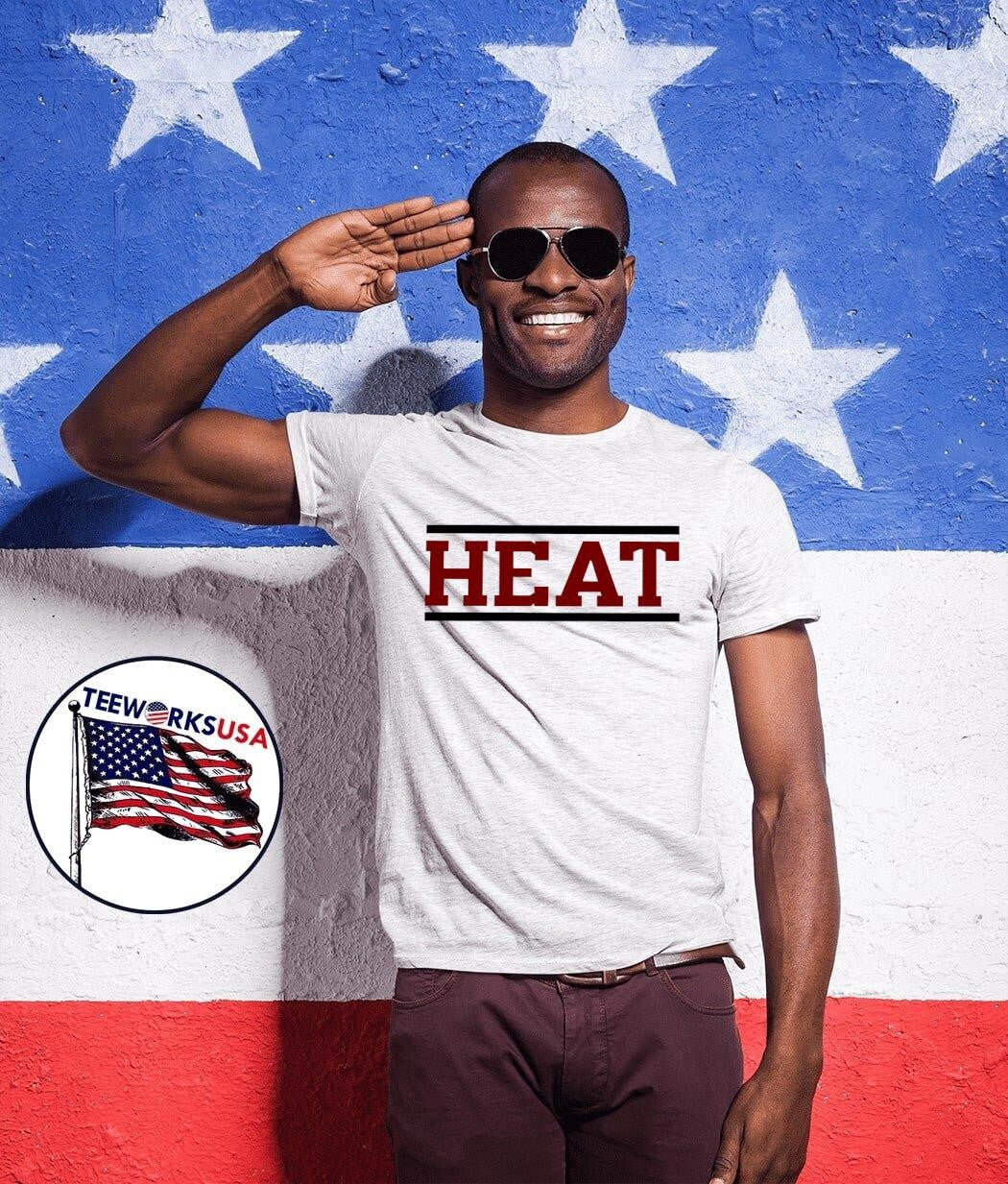 Heat horizontal lines - Adult & Kids T-Shirts, Sweatshirts & Hoodies apparel design preview 1