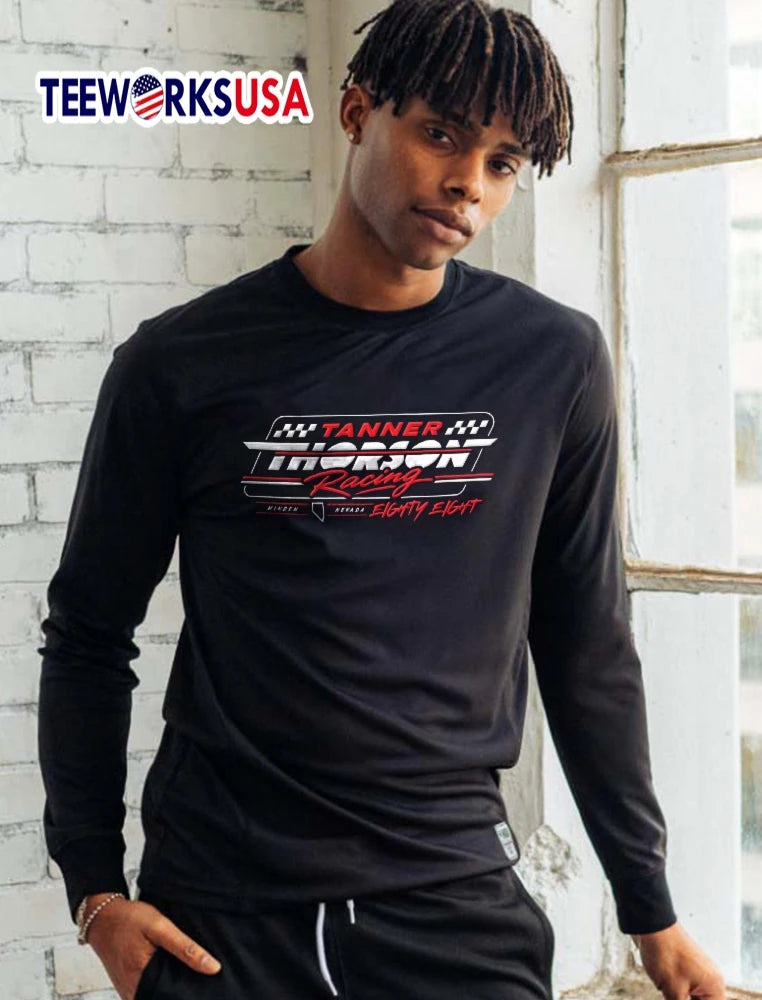 Tanner Thorson Racing Minden Nevada Eighty Eight - Adult & Kids T-Shirts, Sweatshirts & Hoodies apparel design preview 5