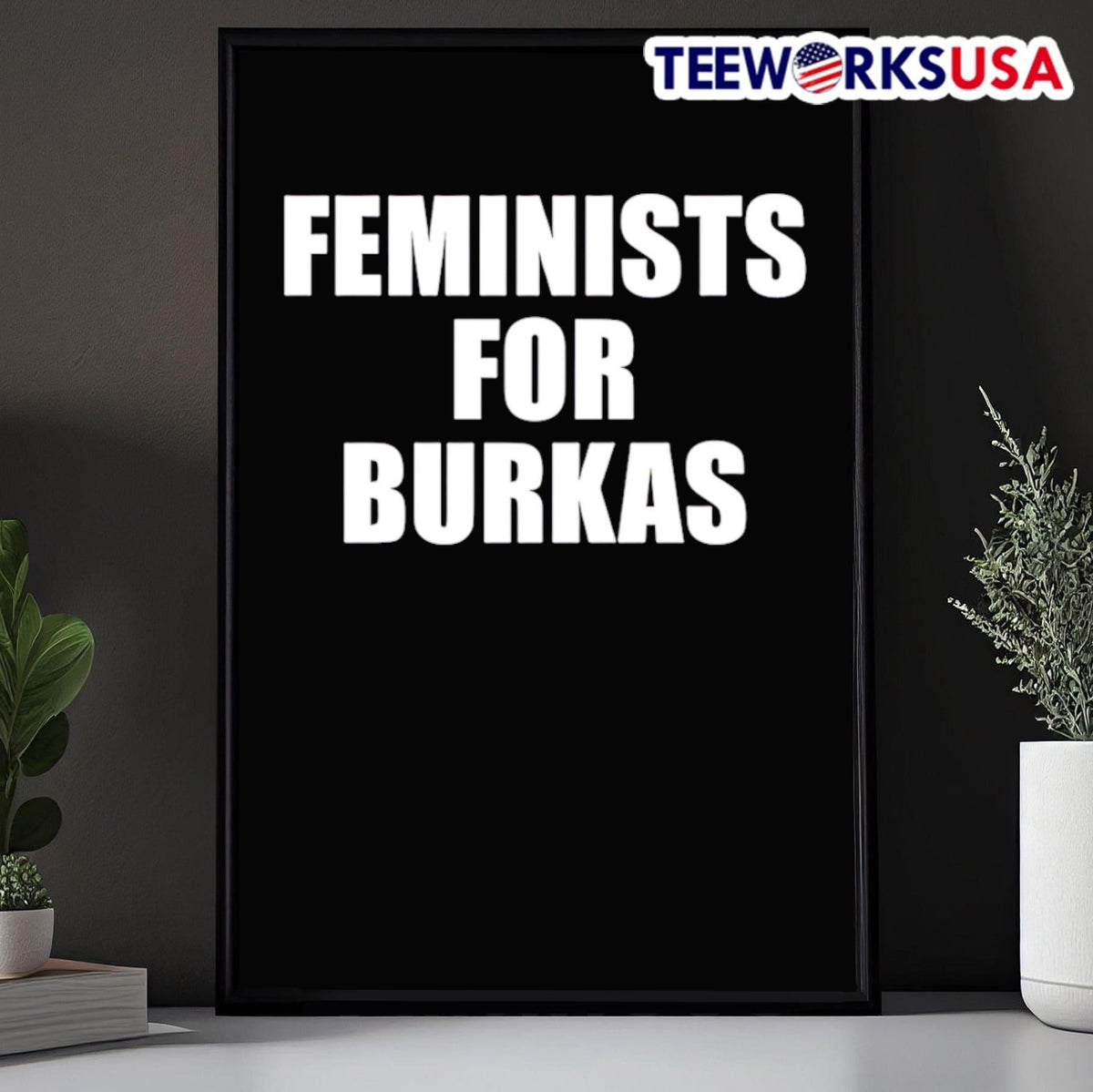 Feminists For Burkas - Adult & Kids T-Shirts, Sweatshirts & Hoodies apparel design preview 5