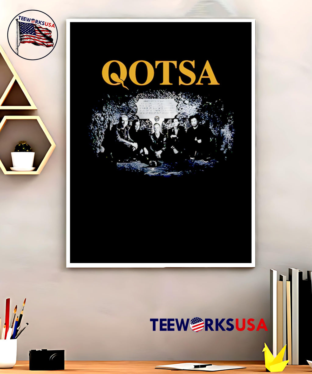 Qotsa alive in the catacombs 8 july 2024 - Adult & Kids T-Shirts, Sweatshirts & Hoodies apparel design preview 5