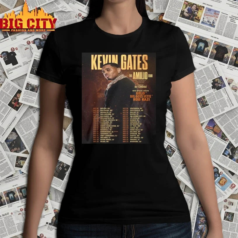 Kevin Gates The Amilio Tour 2025 Exclusive - Adult & Kids T-Shirts, Sweatshirts & Hoodies apparel design preview 3
