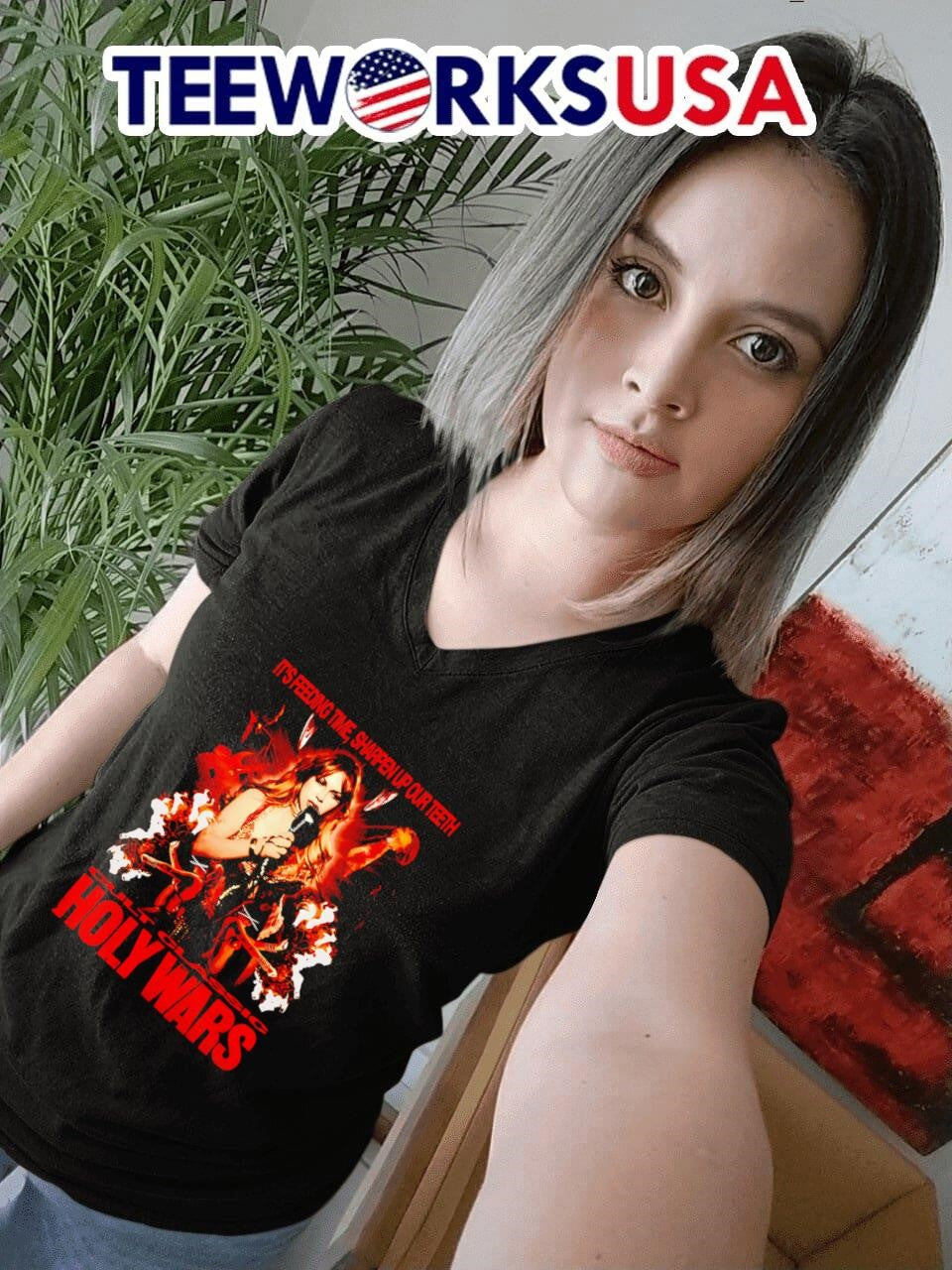 Cult Classic Holy Wars it's feeding me sharpen up our - Adult & Kids T-Shirts, Sweatshirts & Hoodies apparel design preview 7