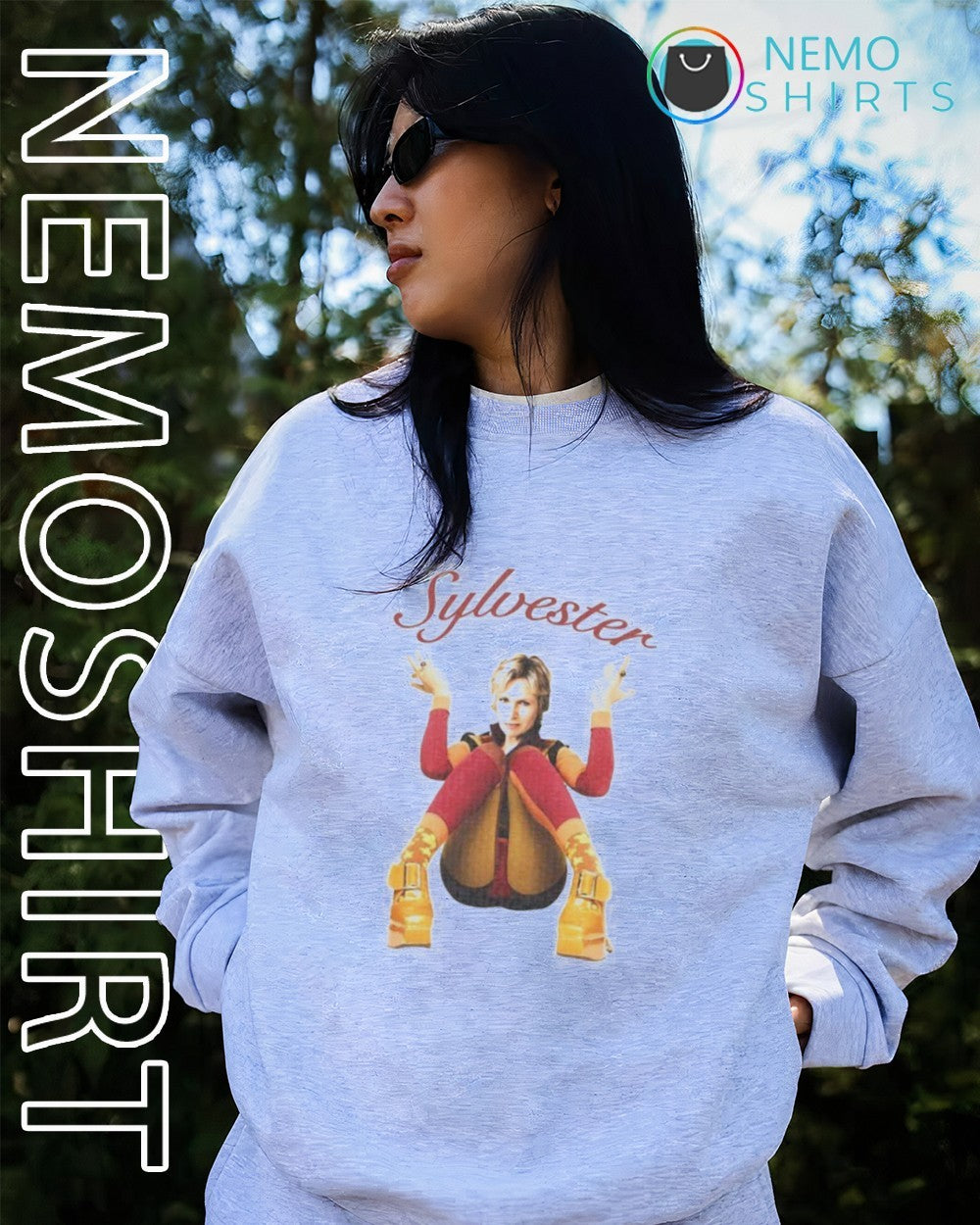 Jane Lynch as Sue Sylvester Glee Cheerios - Adult & Kids T-Shirts, Sweatshirts & Hoodies apparel design preview 2