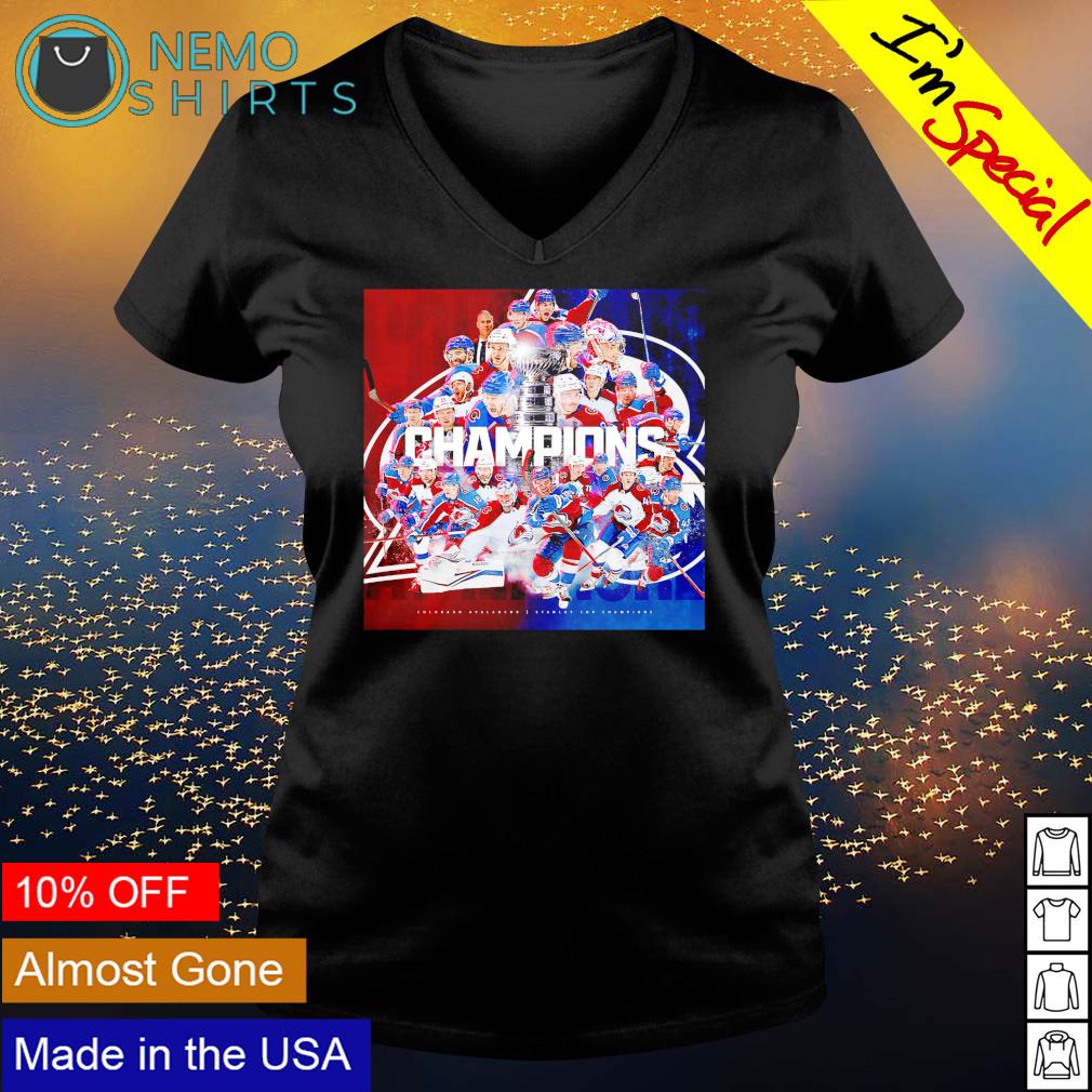 Colorado Avalanche Stanley cup champions - Adult & Kids T-Shirts, Sweatshirts & Hoodies apparel design preview 5