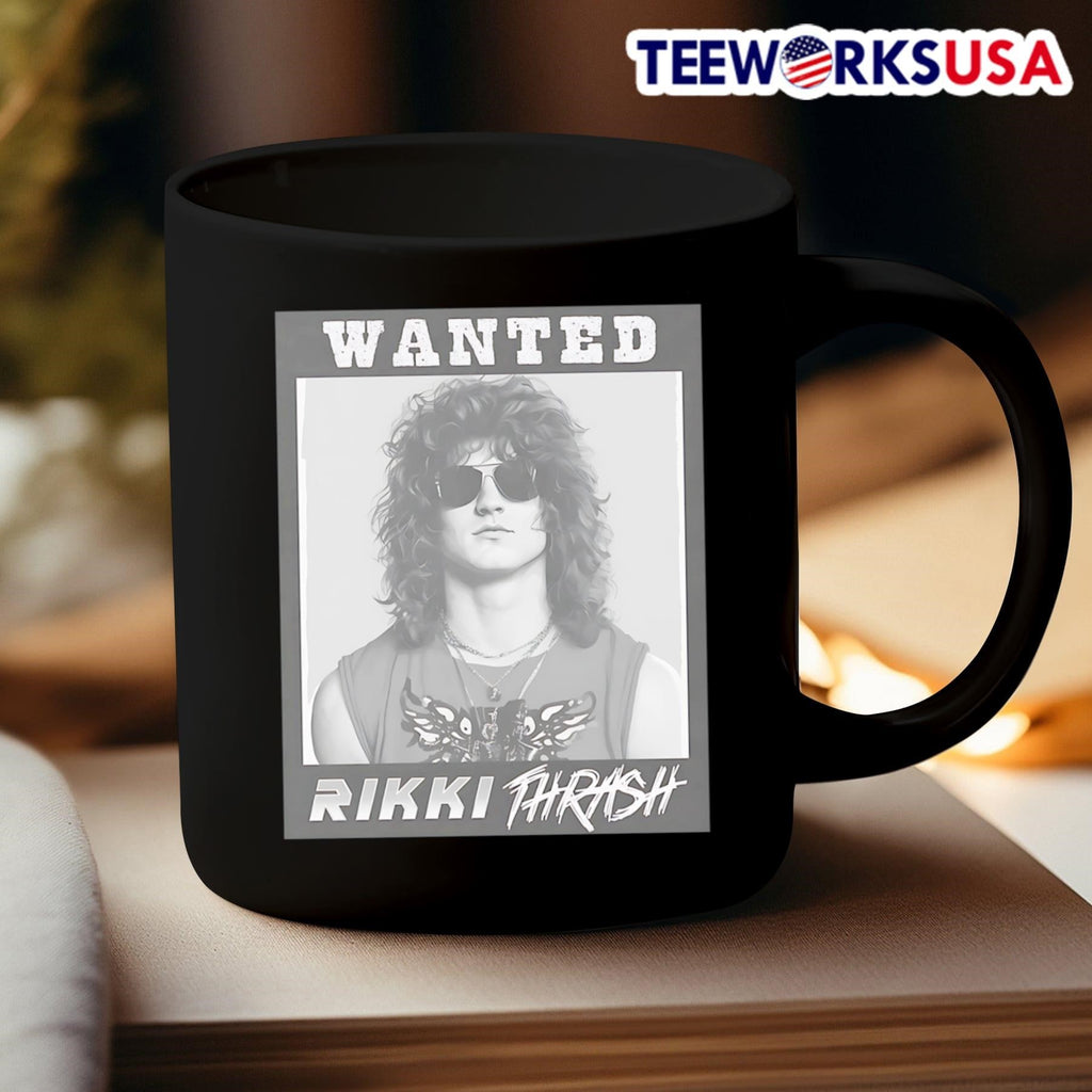 Wanted Rikki Thrash - Adult & Kids T-Shirts, Sweatshirts & Hoodies apparel design preview 3