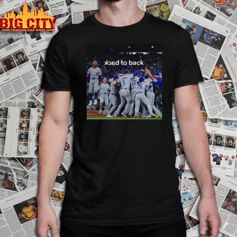 Back to Los Angeles Champions Photo - Adult & Kids T-Shirts, Sweatshirts & Hoodies apparel design preview 1