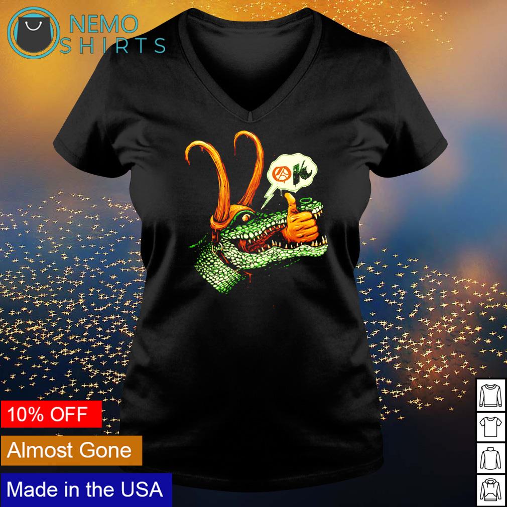 Alligator Loki ok - Adult & Kids T-Shirts, Sweatshirts & Hoodies apparel design preview 5